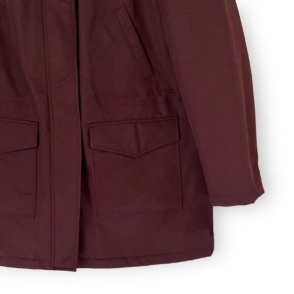 LEVI’S Sherpa Lined Hooded Parka Jacket – Wine Red, Plus 1X – NWT - Picture 6 of 15